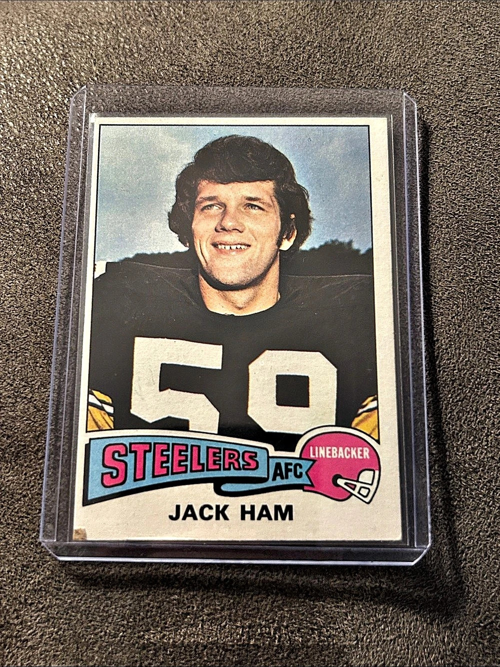 1975 Topps Jack Ham Pittsburgh Steelers #125